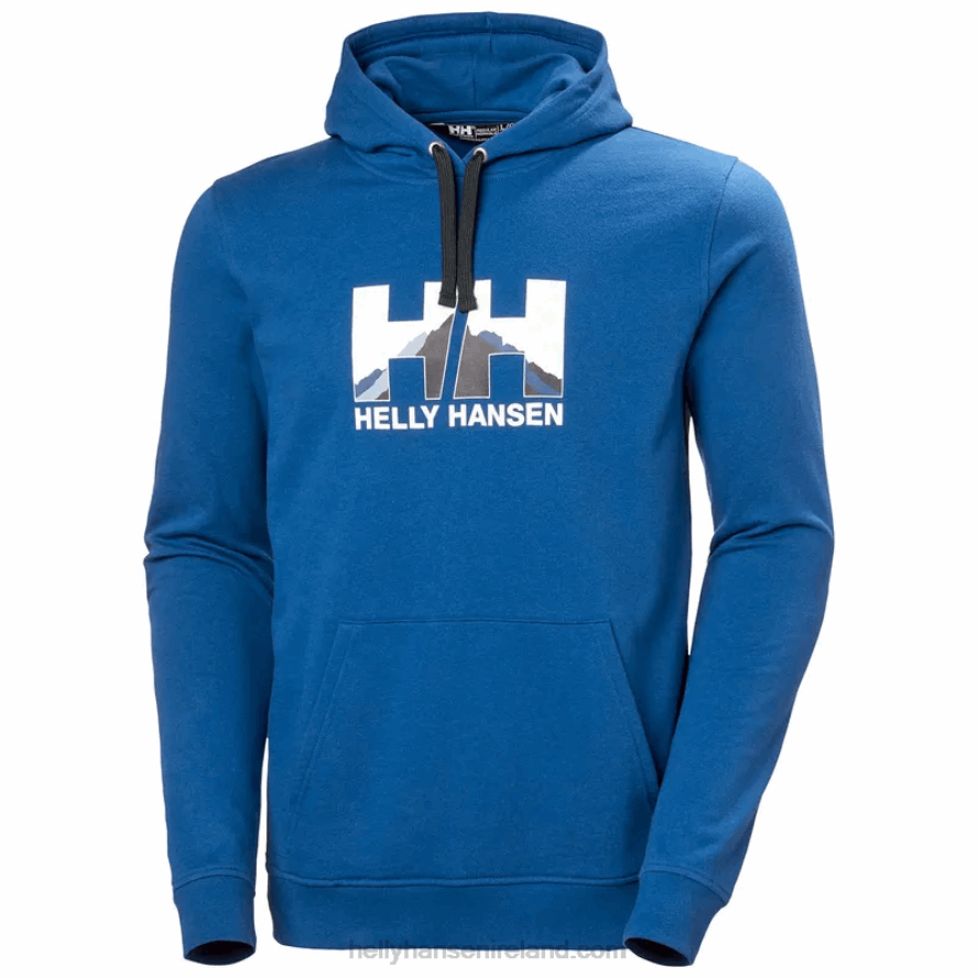 SPRUCE 8V222F784 Helly-Hansen MEN'S NORD GRAPHIC PULLOVER HOODIE