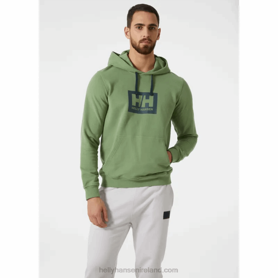 TERRACOTTA 8V222F798 Helly-Hansen MEN'S HH BOX HOODIE
