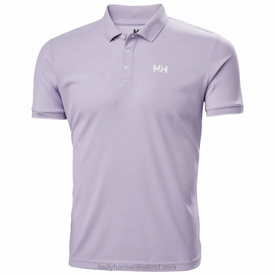 AZURITE 8V222F974 Helly-Hansen MEN'S OCEAN QUICK-DRY POLO