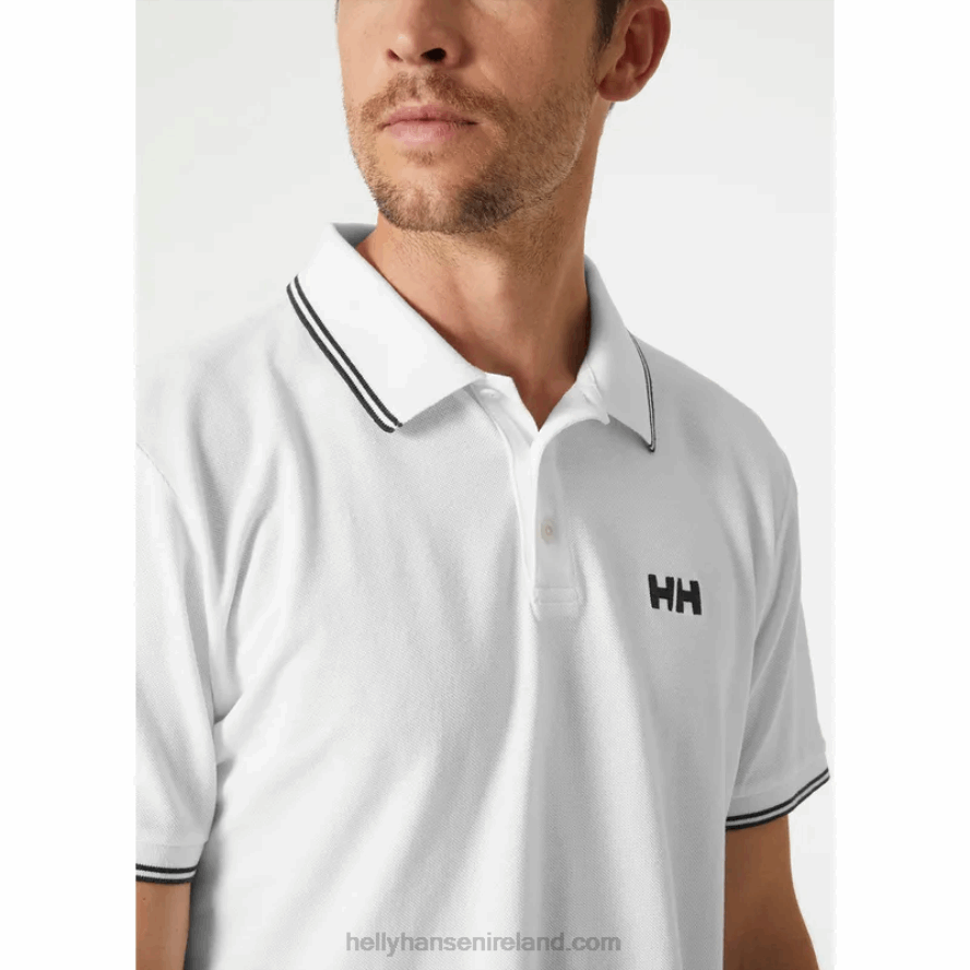 BRIGHT BLUE 8V222F997 Helly-Hansen MEN'S GENOVA POLO