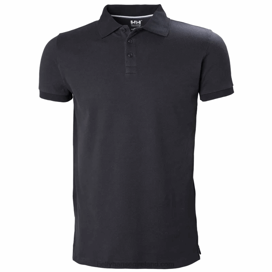 EBONY 8V222F983 Helly-Hansen MEN'S CREW POLO