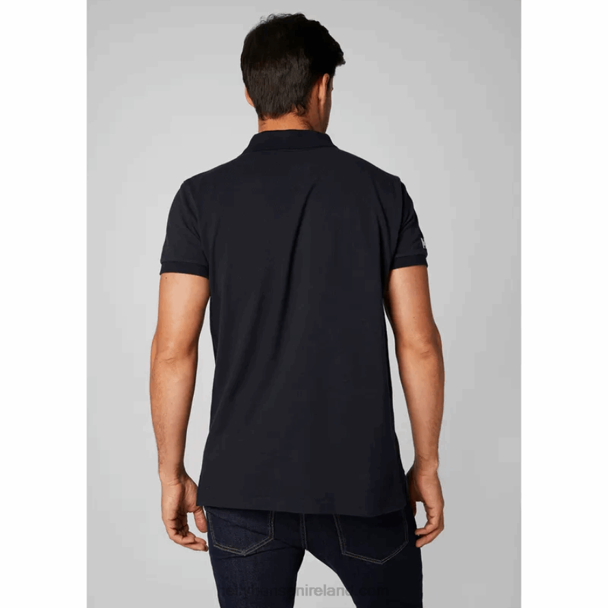 EBONY 8V222F983 Helly-Hansen MEN'S CREW POLO