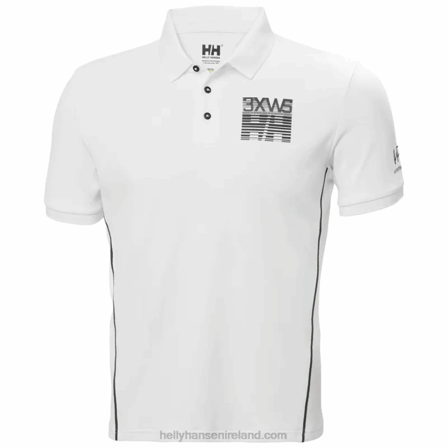GREY FOG 8V222F967 Helly-Hansen MEN'S HP RACING QUICK-DRY POLO