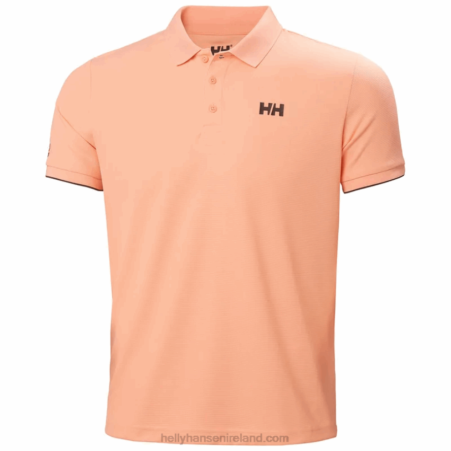 NAVY 8V222F970 Helly-Hansen MEN'S OCEAN QUICK-DRY POLO