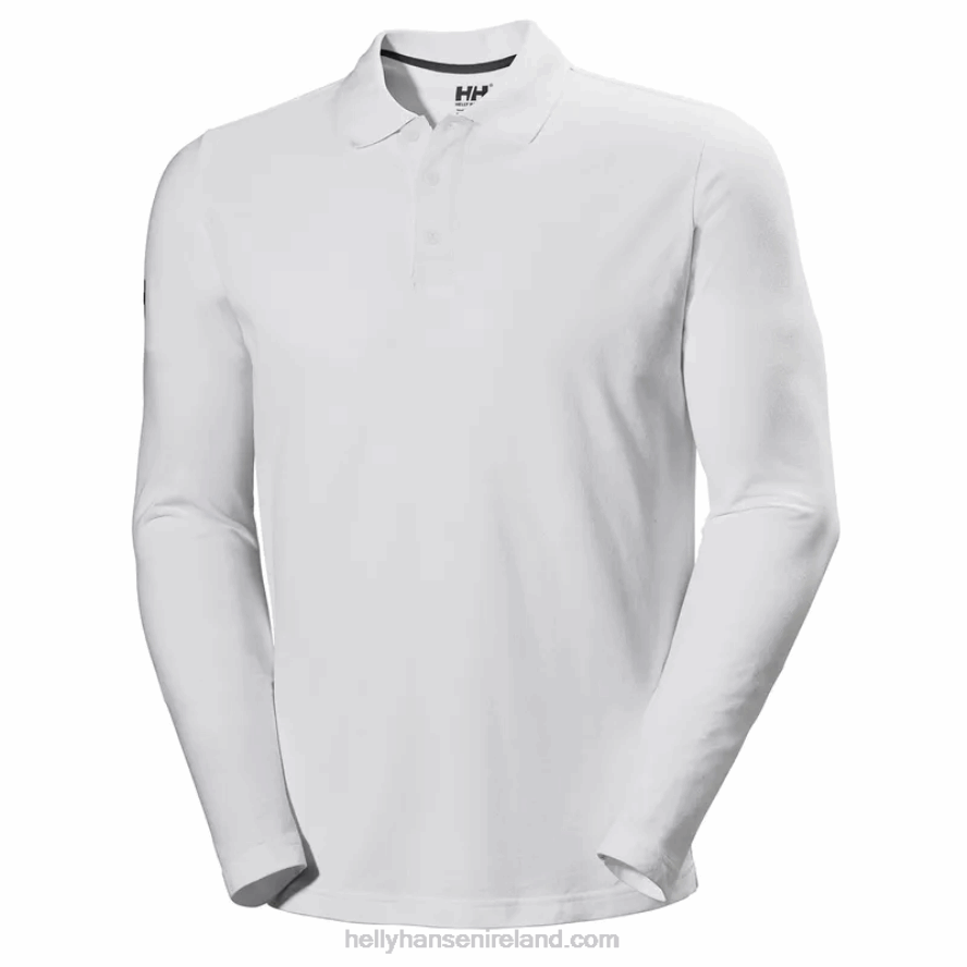 NAVY 8V222F986 Helly-Hansen MEN'S CREWLINE LONGSLEEVE POLO