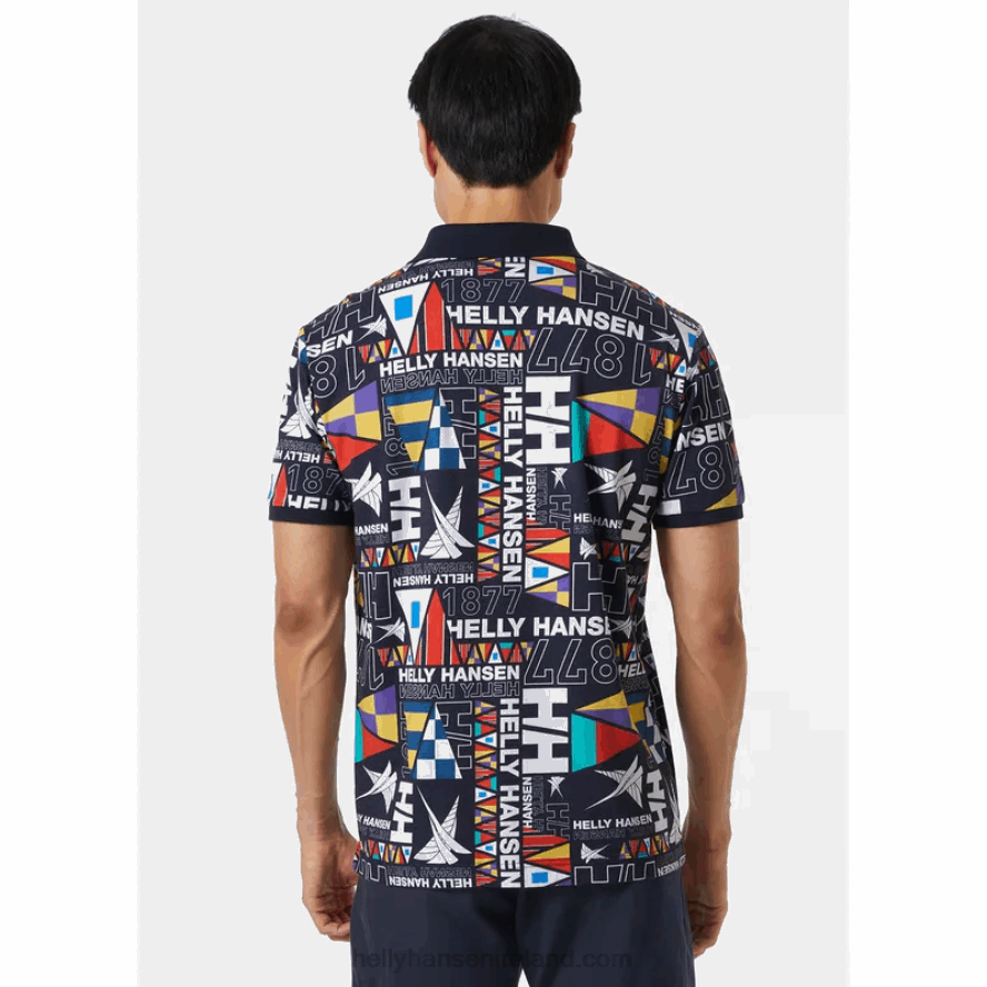 OCEAN BURGE 8V222F993 Helly-Hansen MEN'S NEWPORT POLO