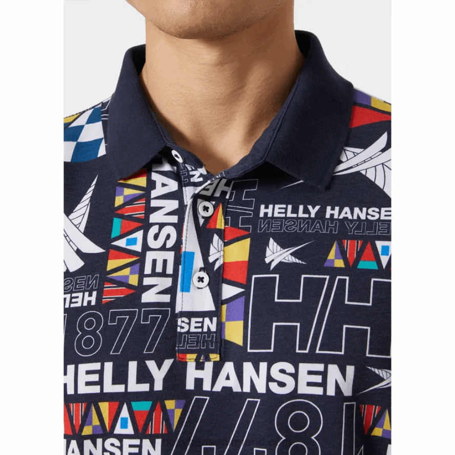 OCEAN BURGE 8V222F993 Helly-Hansen MEN'S NEWPORT POLO