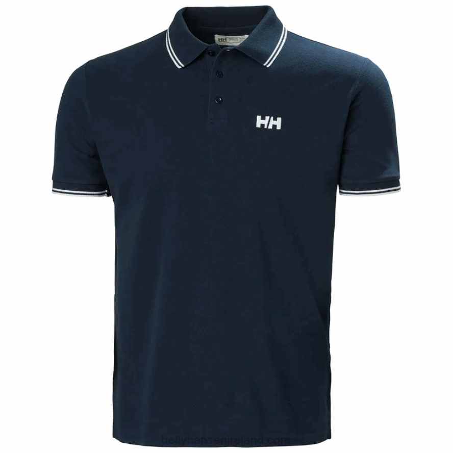 RED 8V222F999 Helly-Hansen MEN'S GENOVA POLO