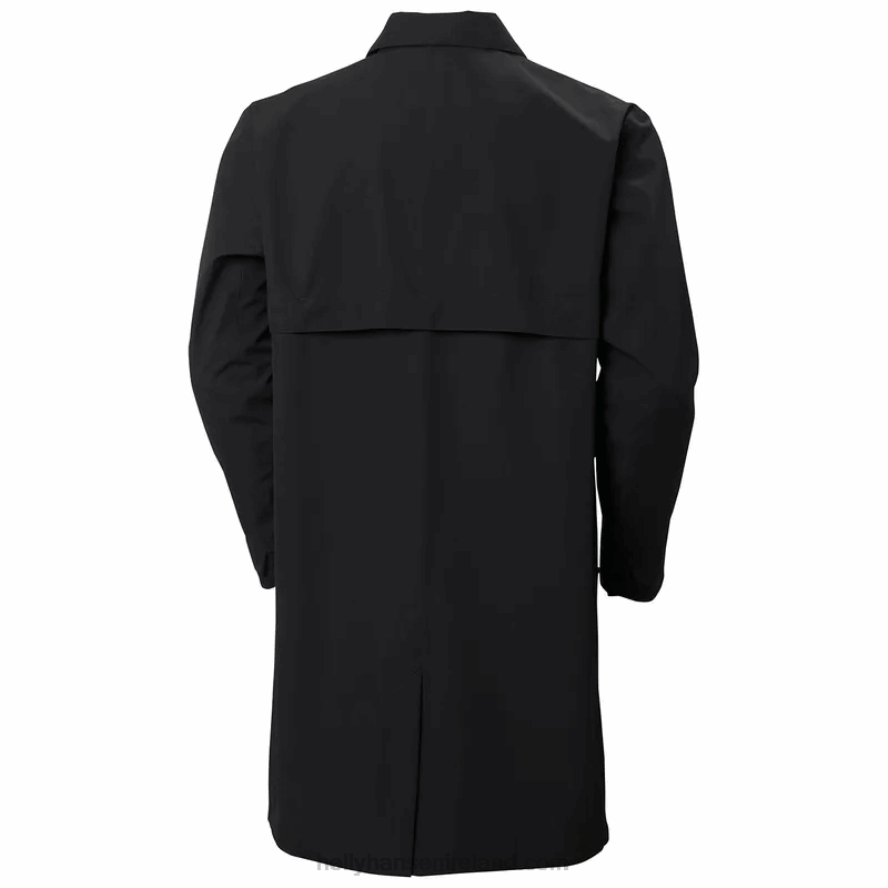 BLACK 8V222F252 Helly-Hansen MEN'S VIKA RAINCOAT