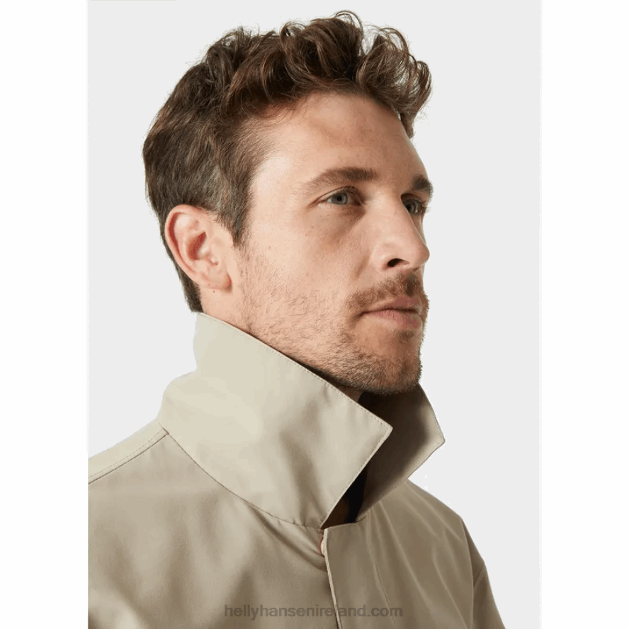 HH KHAKI 8V222F251 Helly-Hansen MEN'S VIKA RAINCOAT