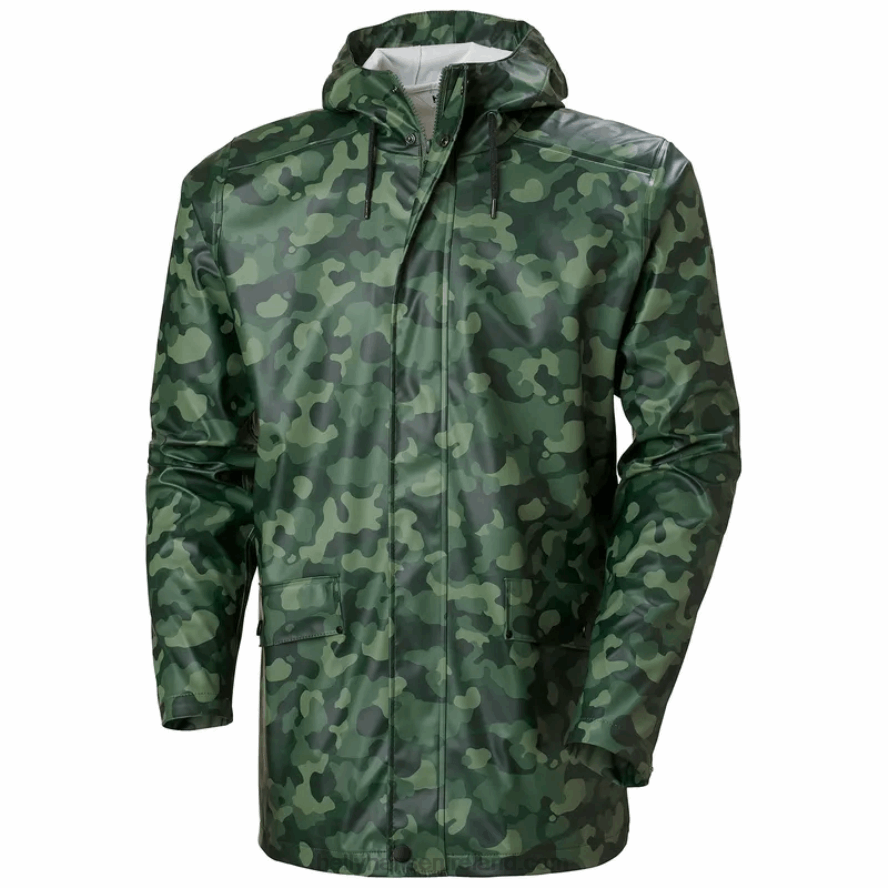 SPRUCE AOP 8V222F268 Helly-Hansen MEN'S MOSS RAINCOAT
