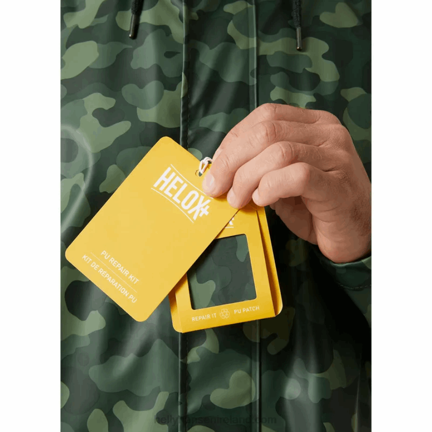 SPRUCE AOP 8V222F268 Helly-Hansen MEN'S MOSS RAINCOAT