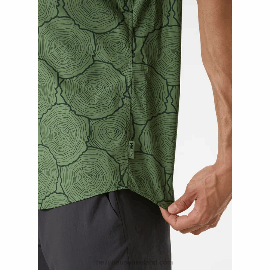 BLUE FOG 8V222F1023 Helly-Hansen MEN'S F2F SHORT SLEEVE SHIRT