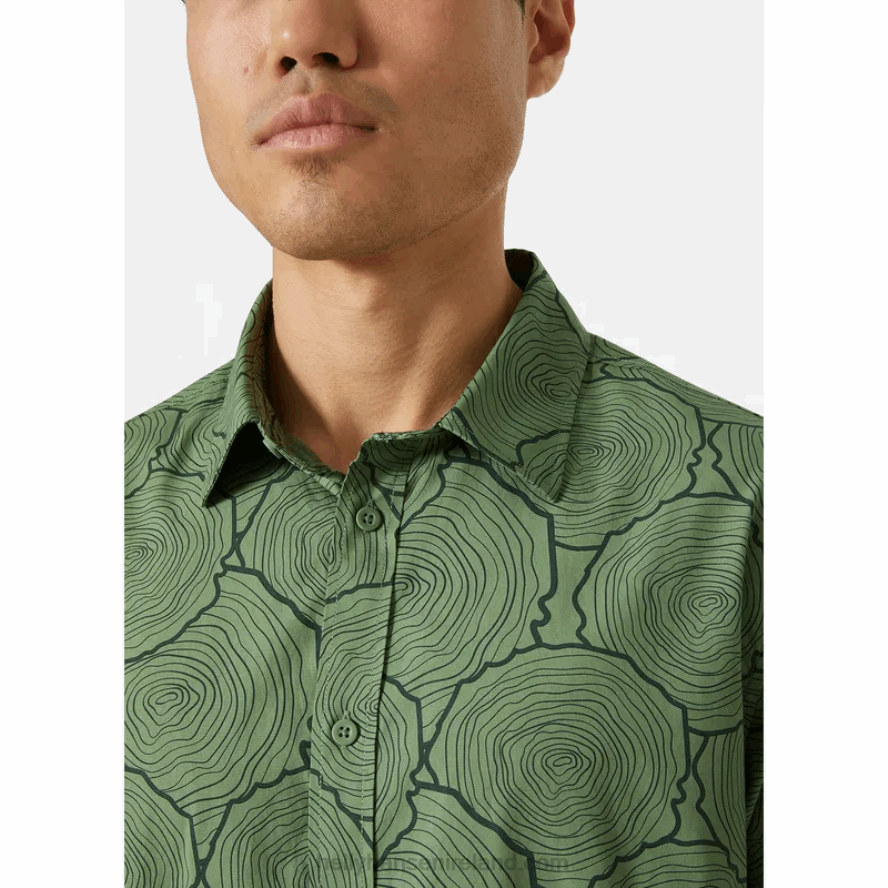 BLUE FOG 8V222F1023 Helly-Hansen MEN'S F2F SHORT SLEEVE SHIRT