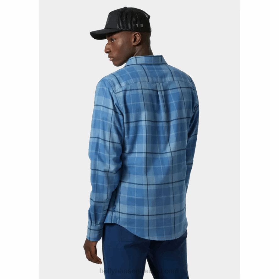 DARKEST SPR 8V222F1022 Helly-Hansen MEN'S LOKKA ORGANIC FLANNEL SHIRT