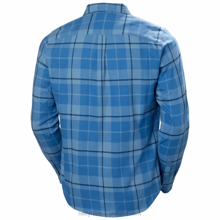DARKEST SPR 8V222F1022 Helly-Hansen MEN'S LOKKA ORGANIC FLANNEL SHIRT