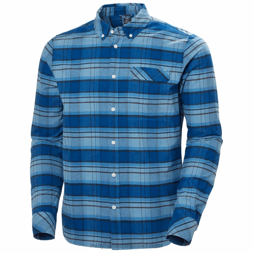 GREY MELANG 8V222F1010 Helly-Hansen MEN'S CLASSIC CHECK LONG-SLEEVED SHIRT
