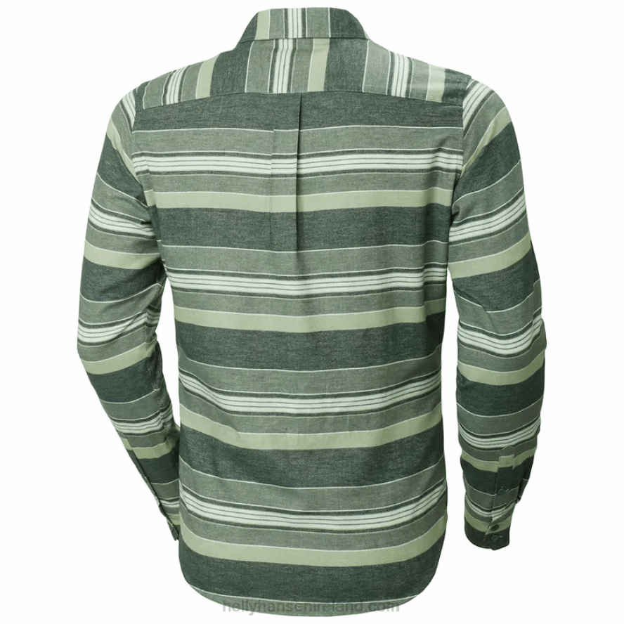 PEBBLE PLAI 8V222F1020 Helly-Hansen MEN'S LOKKA ORGANIC FLANNEL SHIRT