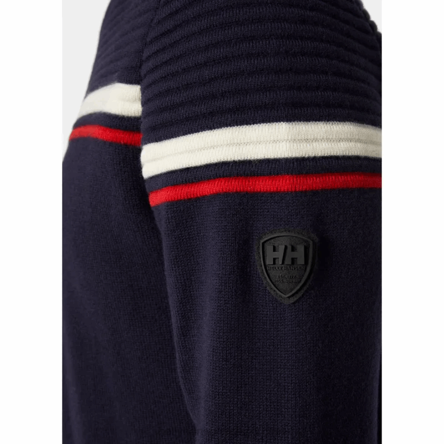 BLACK 8V222F815 Helly-Hansen MEN'S CARV KNITTED SWEATER