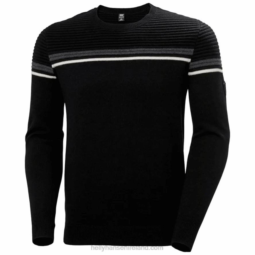 DARKEST SPR 8V222F814 Helly-Hansen MEN'S CARV KNITTED SWEATER