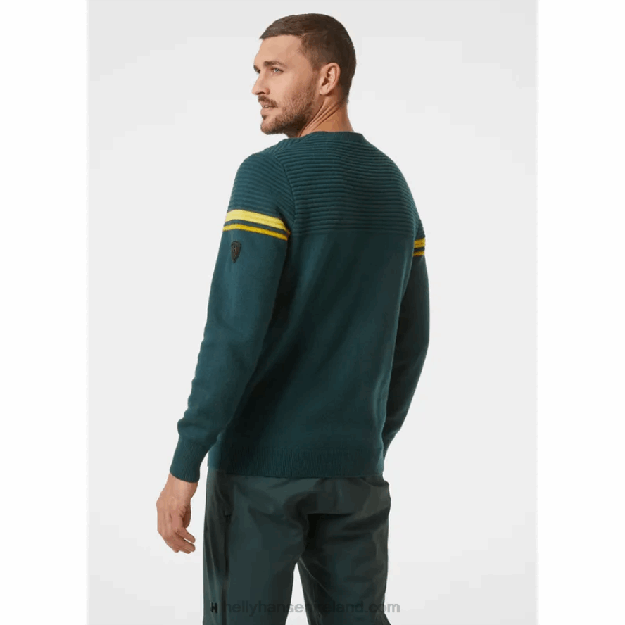 EBONY 8V222F813 Helly-Hansen MEN'S CARV KNITTED SWEATER