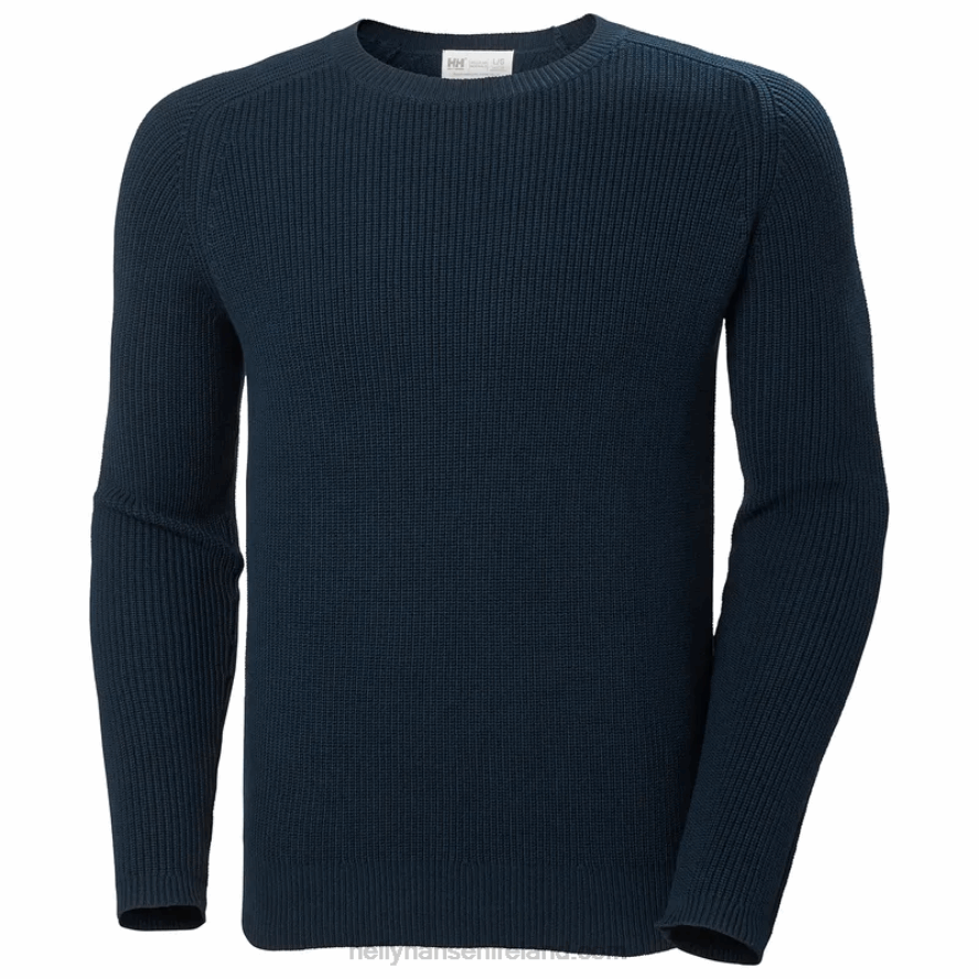 SNOW 8V222F823 Helly-Hansen MEN'S DOCK RIB SWEATER