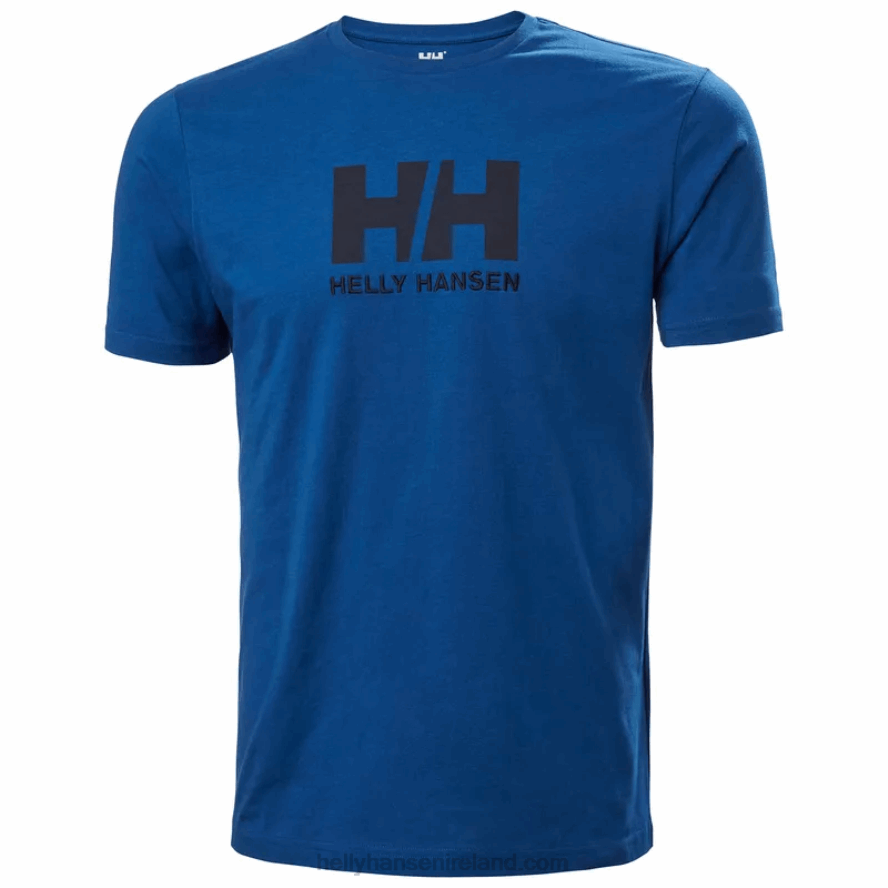 AZURITE 8V222F858 Helly-Hansen MEN'S HH LOGO T-SHIRT