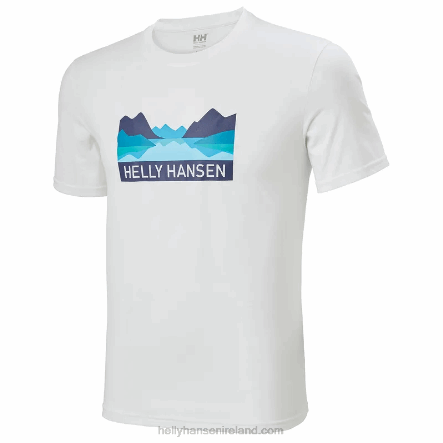 EBONY 8V222F887 Helly-Hansen MEN'S NORD GRAPHIC T-SHIRT