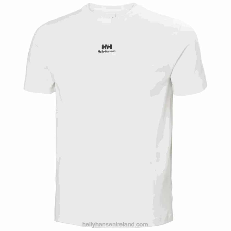 EBONY 8V222F913 Helly-Hansen Men's YU Patch T-shirt