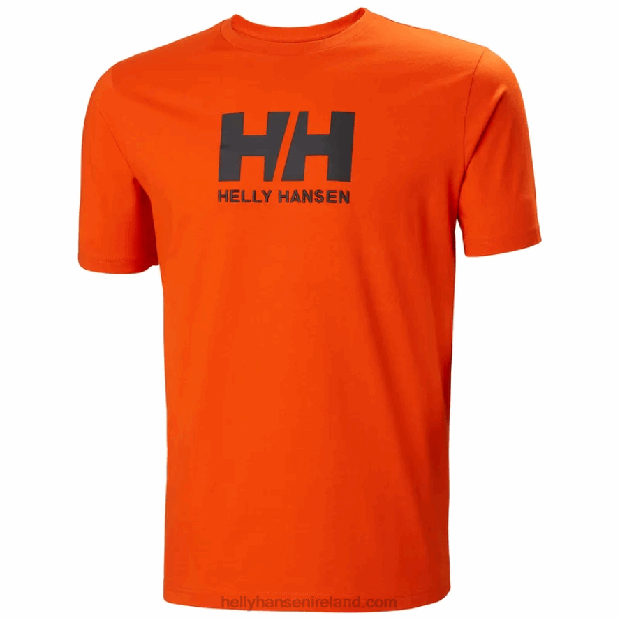 GREY MELANG 8V222F860 Helly-Hansen MEN'S HH LOGO T-SHIRT