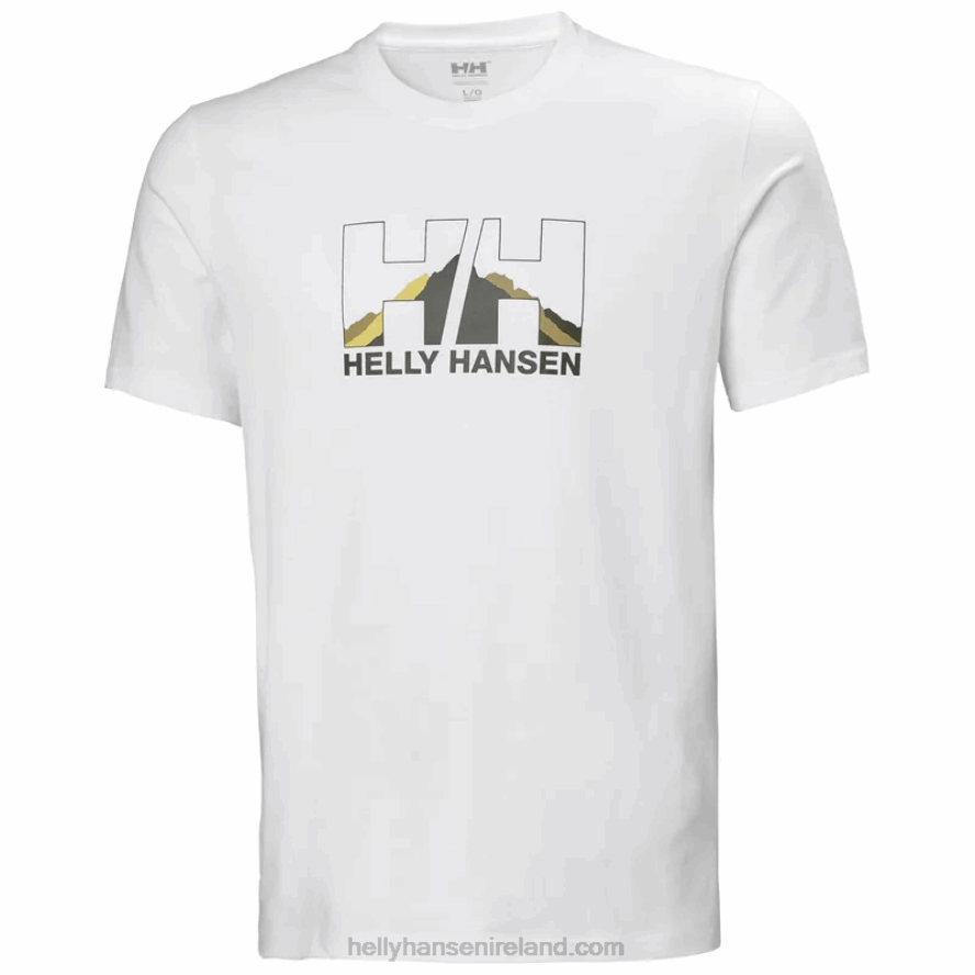 GREY MELANG 8V222F885 Helly-Hansen MEN'S NORD GRAPHIC T-SHIRT