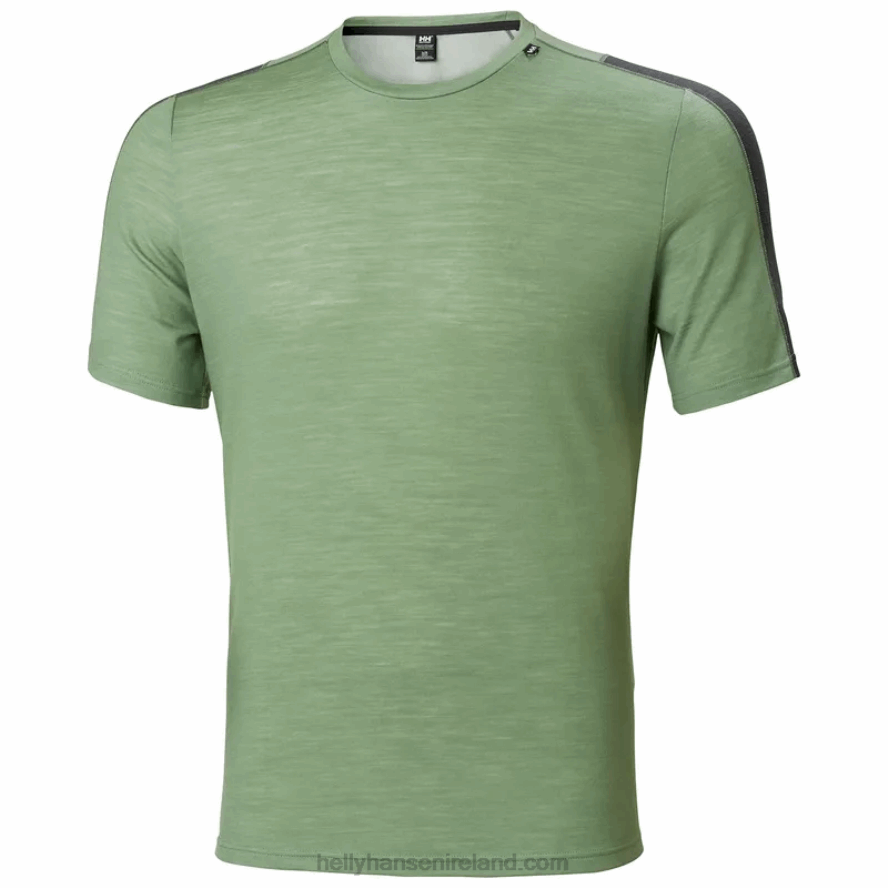GREY MELANG 8V222F921 Helly-Hansen MEN'S LIFA MERINO LIGHTWEIGHT T-SHIRT