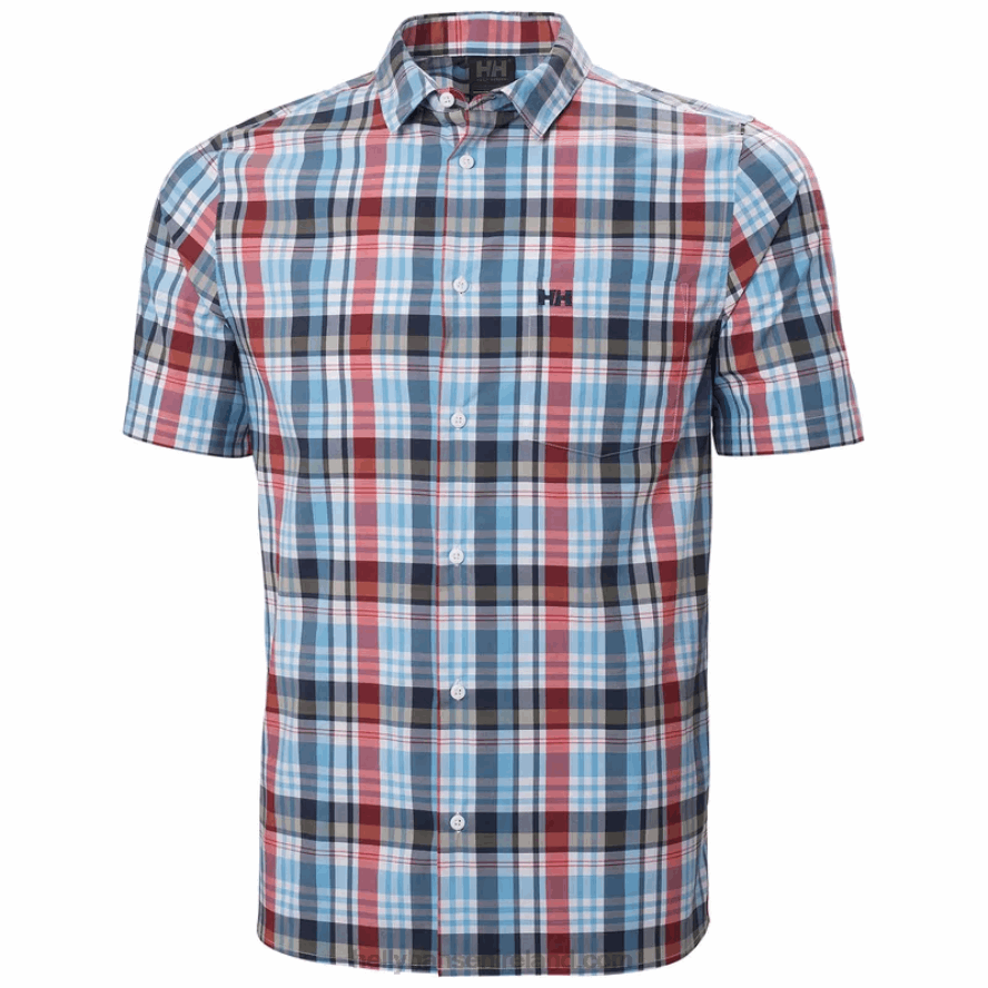 MEAD 8V222F905 Helly-Hansen MEN'S FJORD QUICK-DRY SHORT-SLEEVE SHIRT 2.0