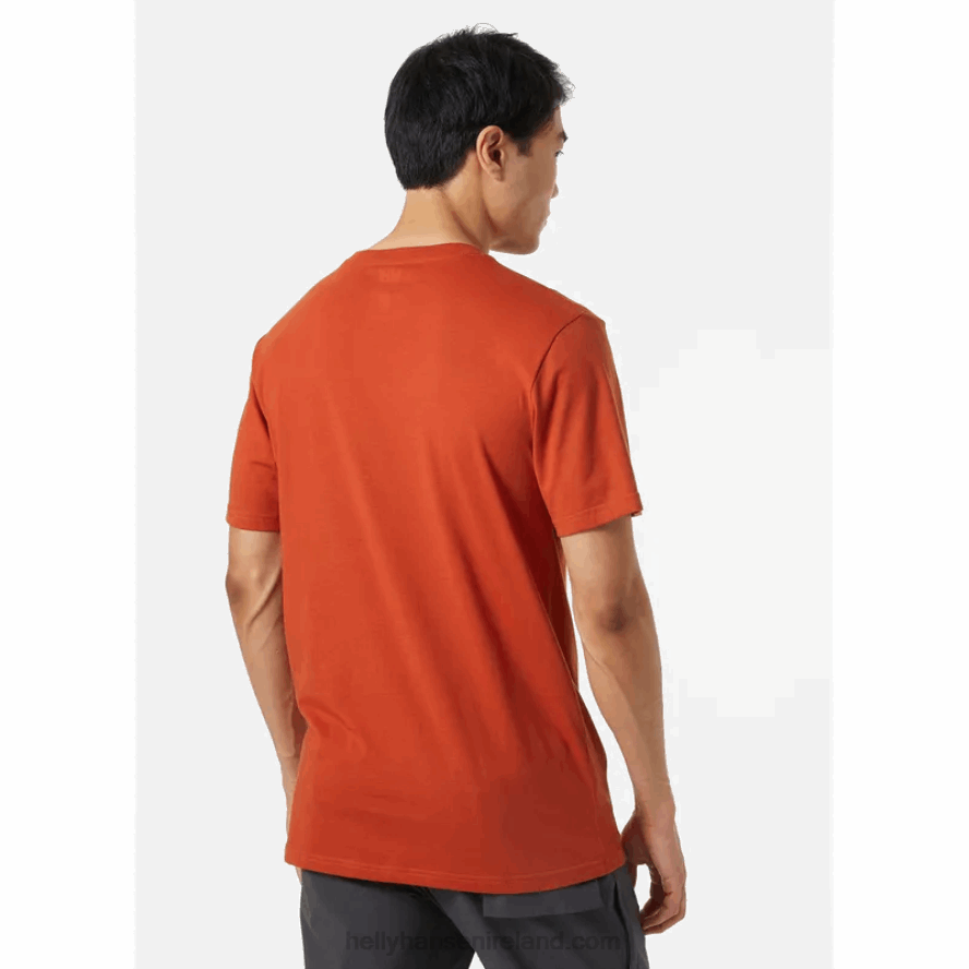 NAVY III 8V222F881 Helly-Hansen MEN'S NORD GRAPHIC T-SHIRT