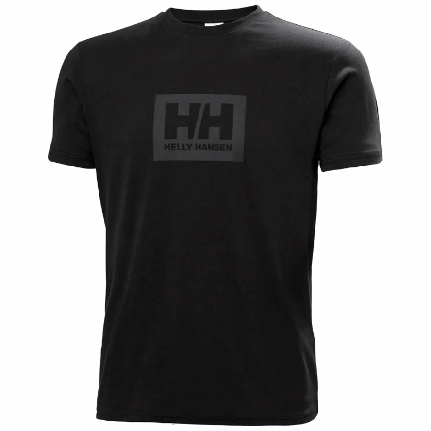 RED 8V222F870 Helly-Hansen MEN'S HH BOX T-SHIRT