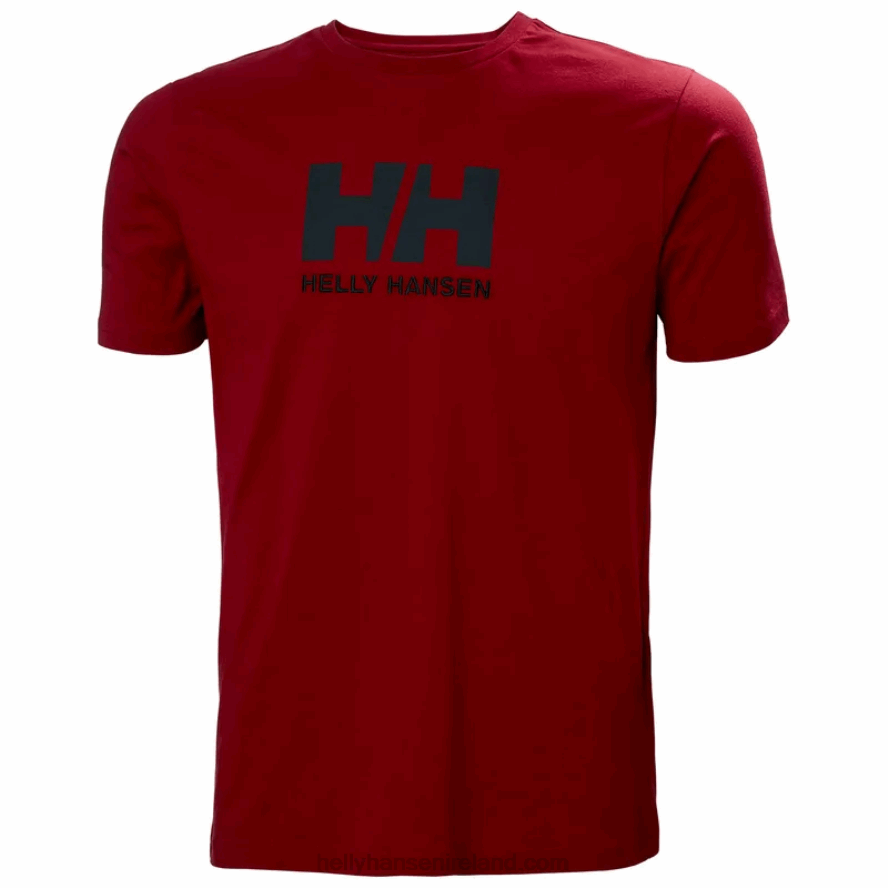 SHARP GREEN 8V222F852 Helly-Hansen MEN'S HH LOGO T-SHIRT