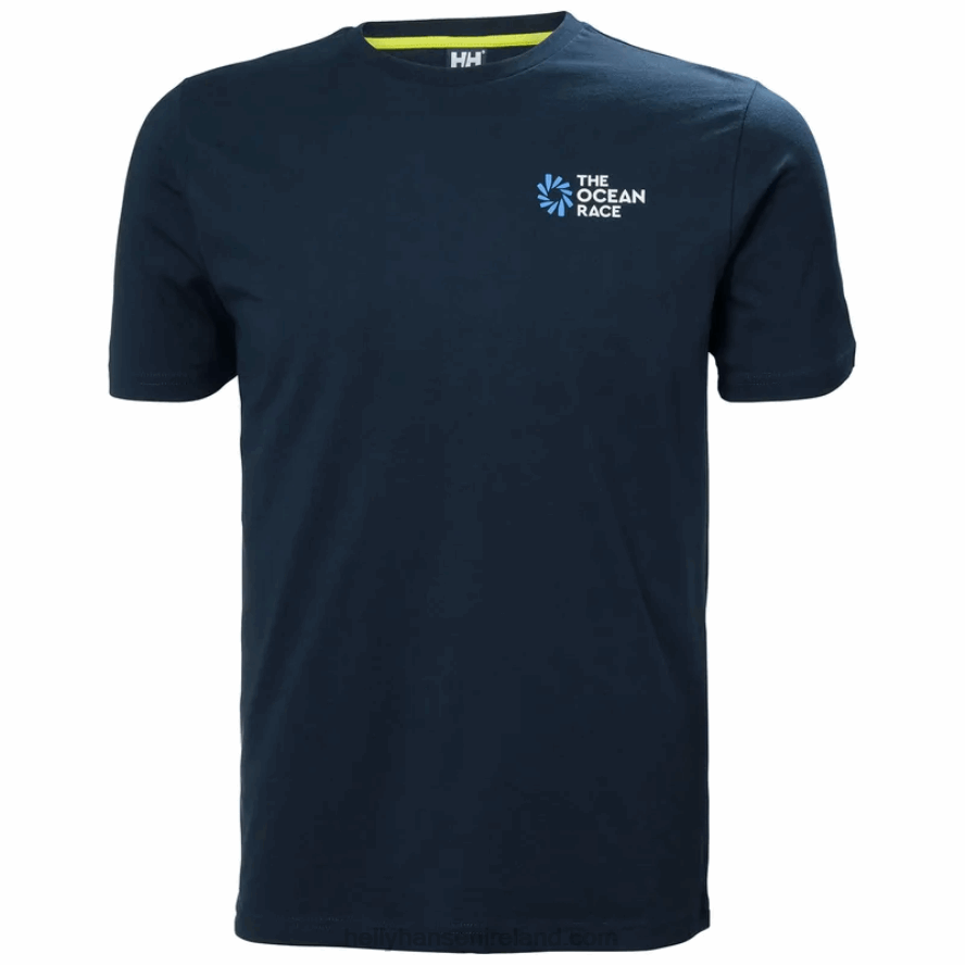 WHITE III 8V222F873 Helly-Hansen MEN'S THE OCEAN RACE T-SHIRT