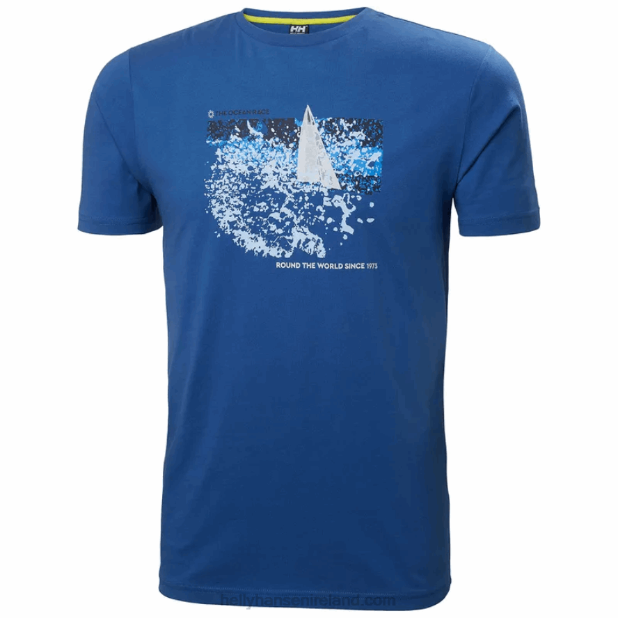 WHITE II 8V222F877 Helly-Hansen MEN'S THE OCEAN RACE T-SHIRT