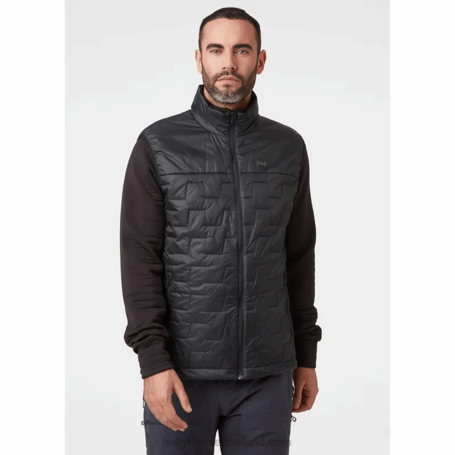 BLACK 8V222F303 Helly-Hansen MEN'S LIFALOFT INSULATOR VEST