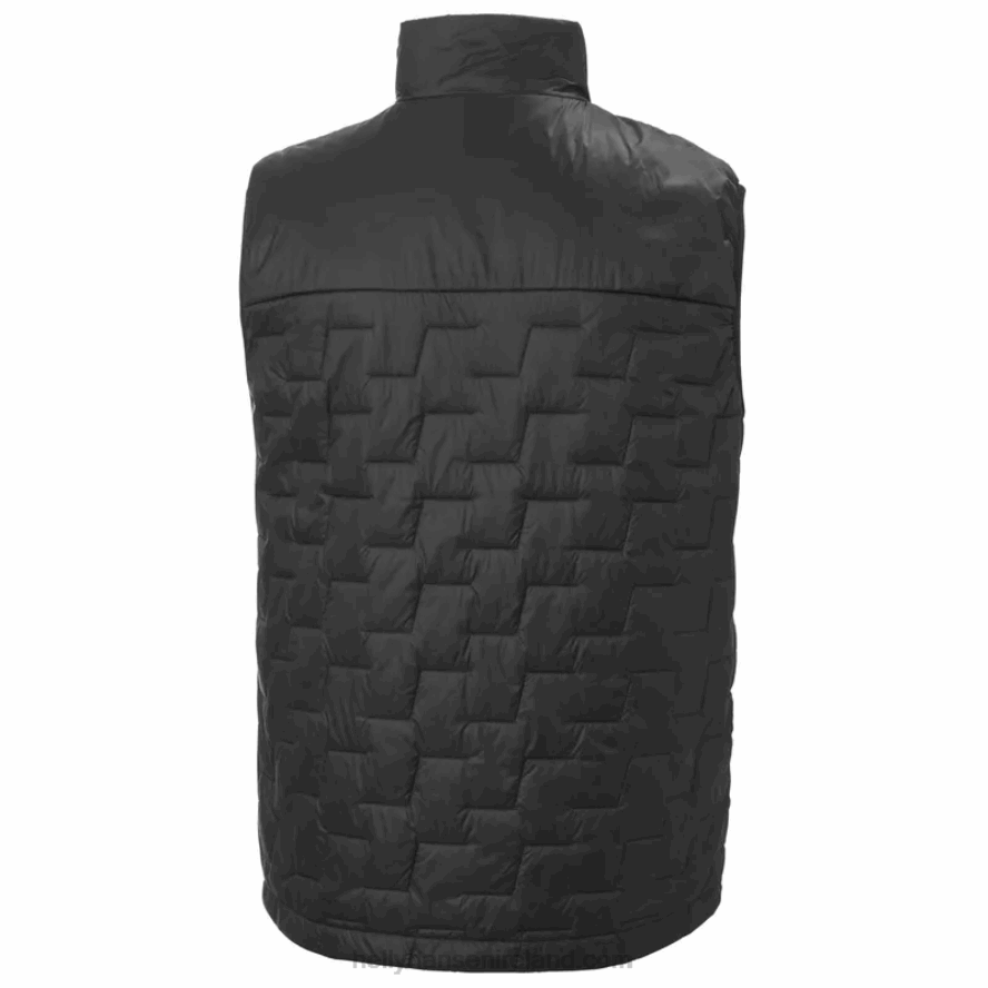 BLACK 8V222F303 Helly-Hansen MEN'S LIFALOFT INSULATOR VEST