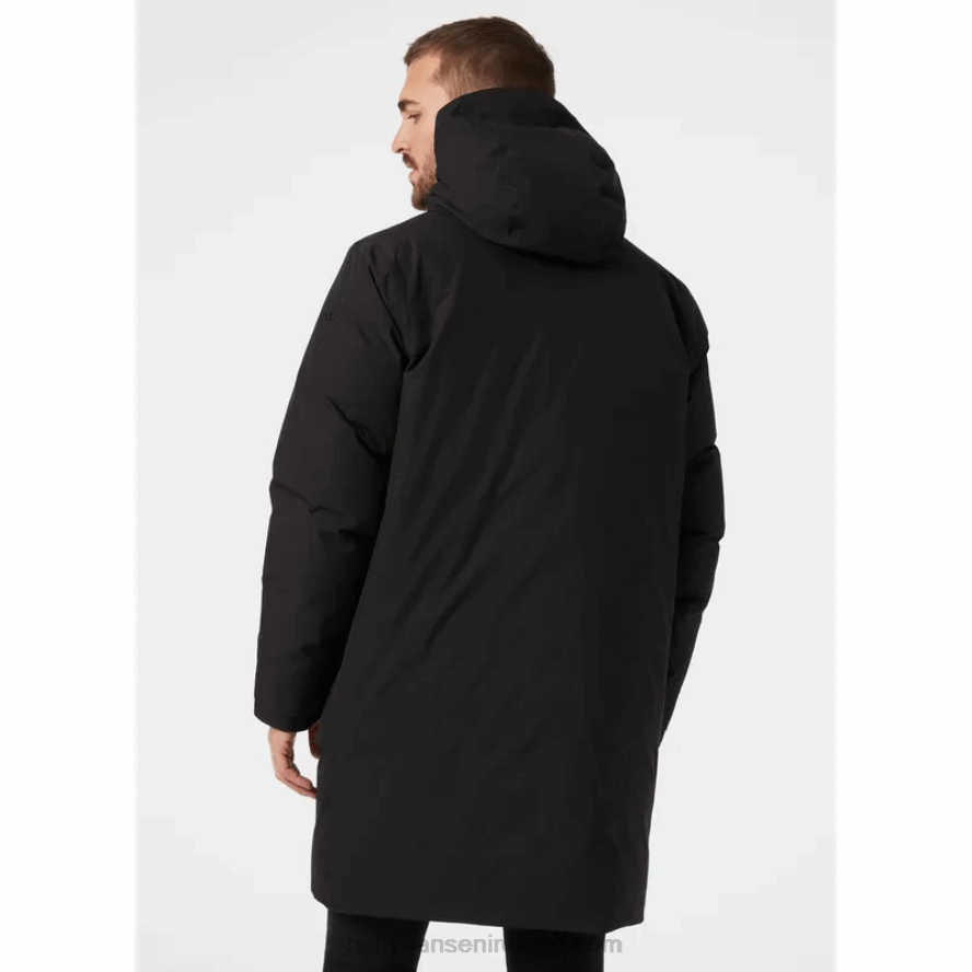 BLACK 8V222F350 Helly-Hansen MEN'S URBAN PROFESSIONAL DOWN COAT