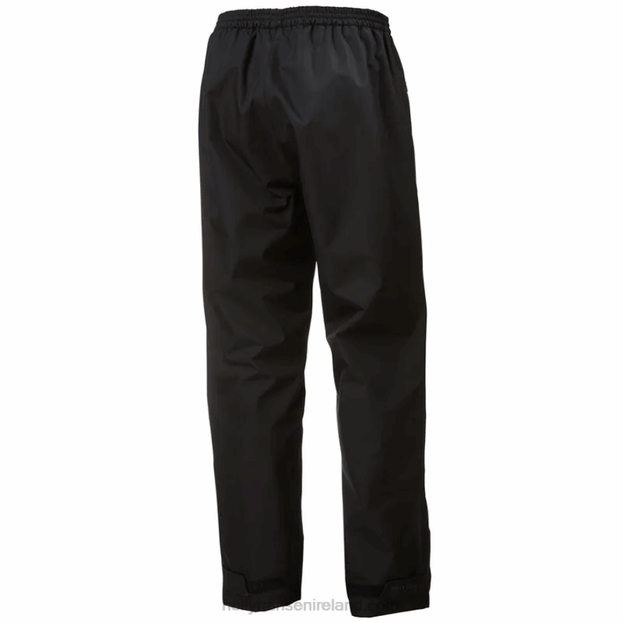 BLACK 8V222F657 Helly-Hansen MEN'S DUBLINER WATERPROOF PANTS