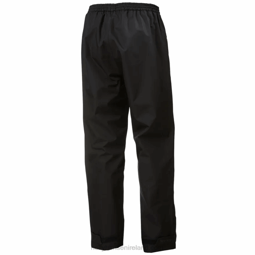 BLACK 8V222F657 Helly-Hansen MEN'S DUBLINER WATERPROOF PANTS