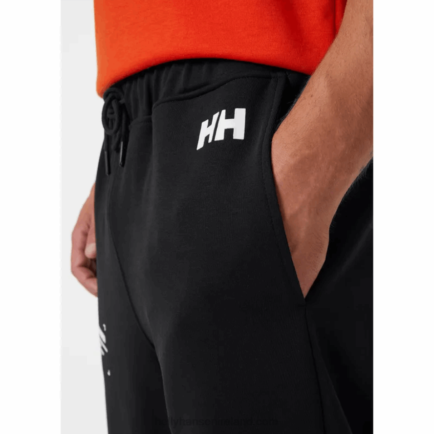 BLACK 8V222F723 Helly-Hansen Men's Move Sweat Pants