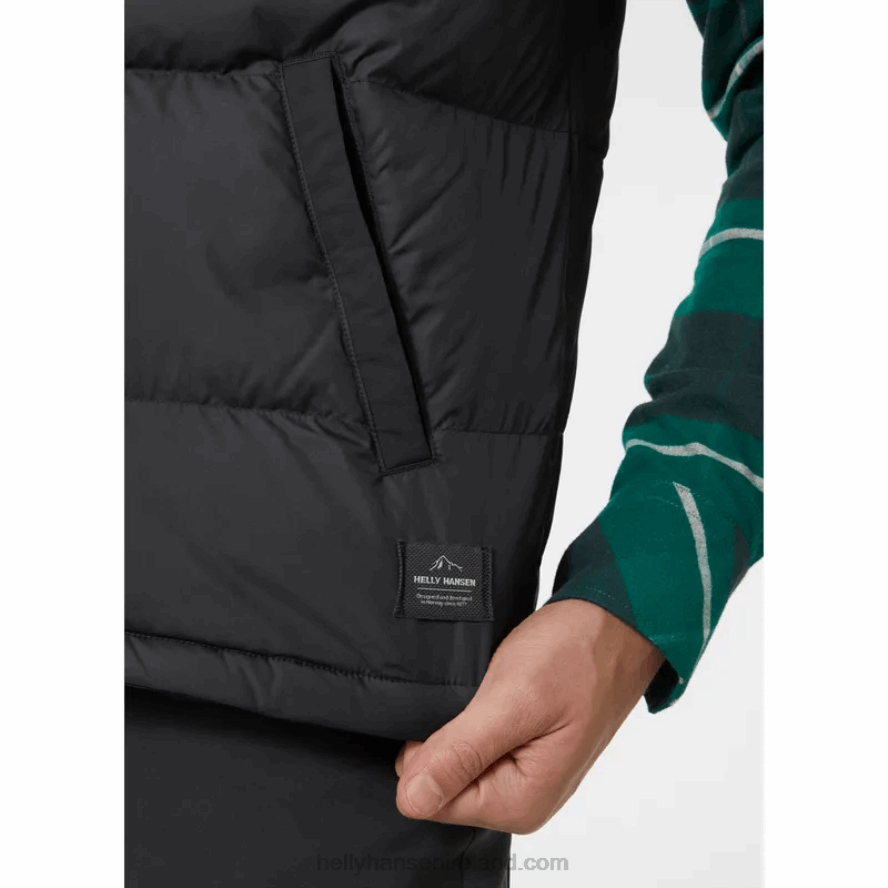 EBONY 8V222F305 Helly-Hansen MEN'S ISFJORD DOWN VEST