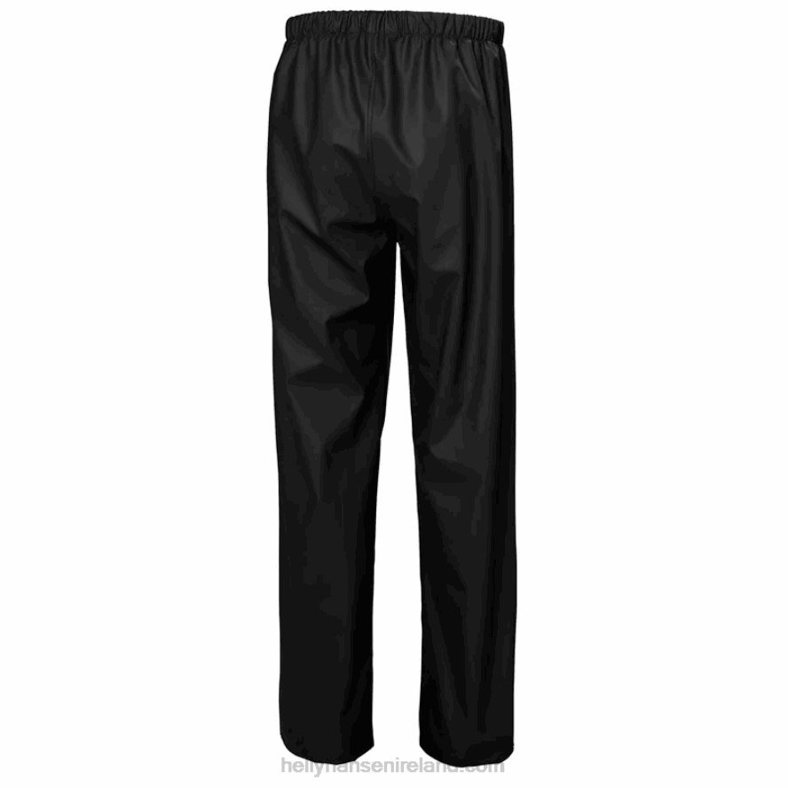EBONY 8V222F656 Helly-Hansen MEN'S MOSS RAIN PANTS