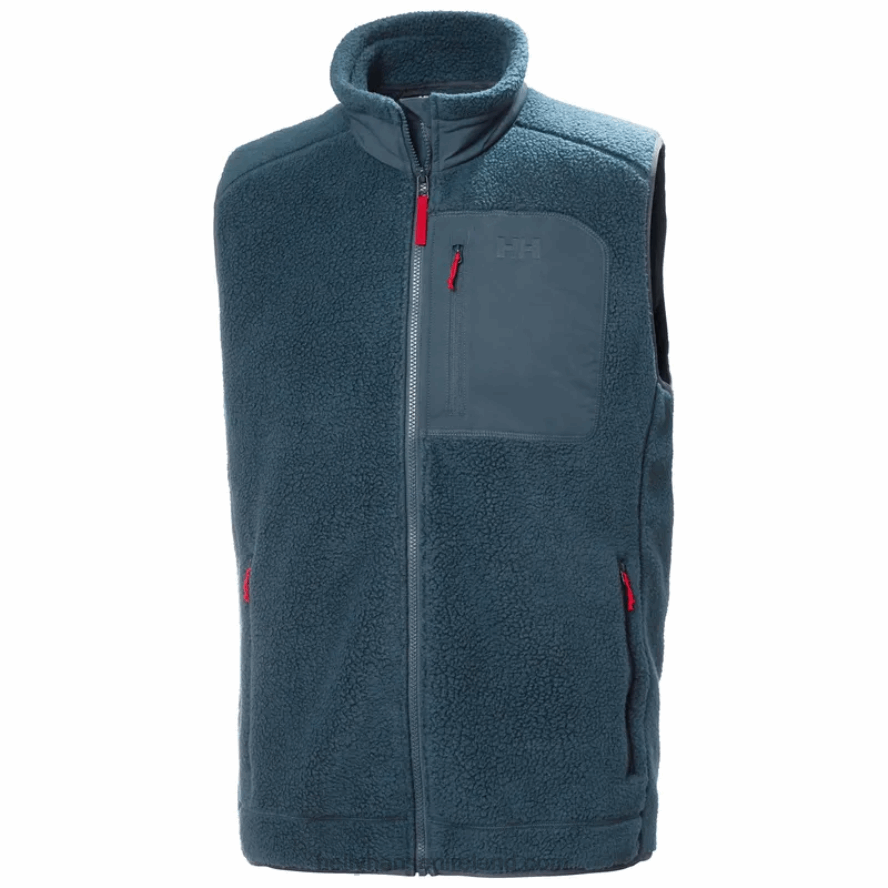 NAVY 8V222F301 Helly-Hansen UNISEX PANORAMA PILE FLEECE VEST