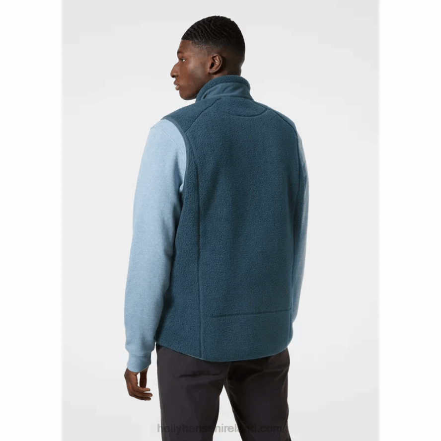 NAVY 8V222F301 Helly-Hansen UNISEX PANORAMA PILE FLEECE VEST