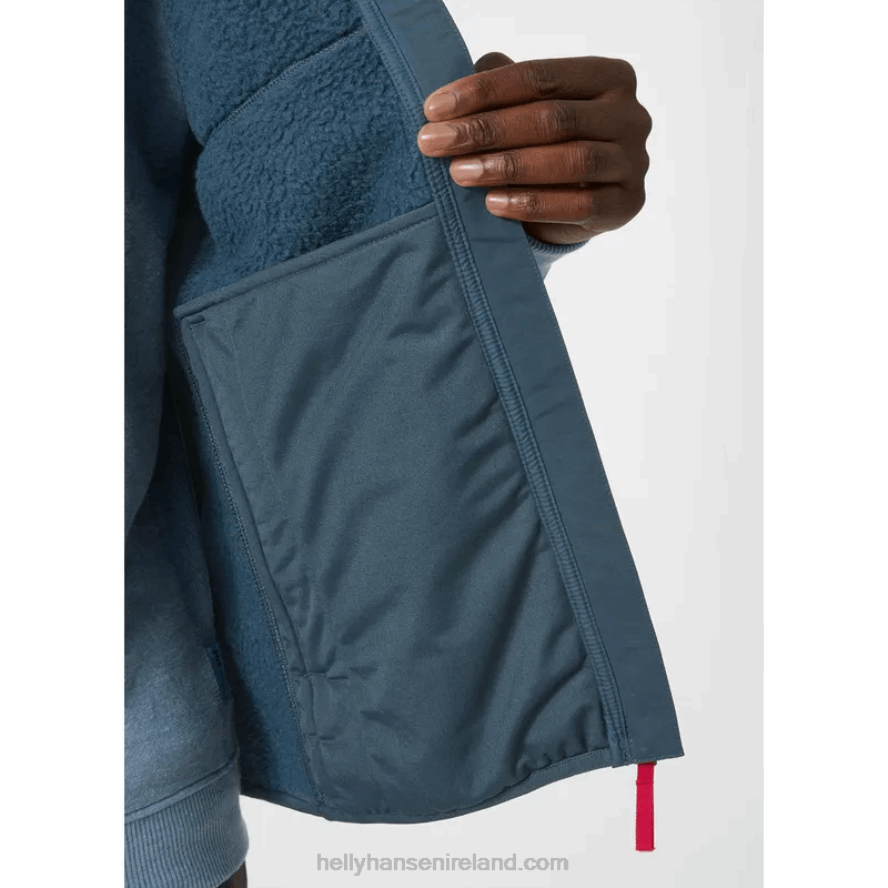 NAVY 8V222F301 Helly-Hansen UNISEX PANORAMA PILE FLEECE VEST