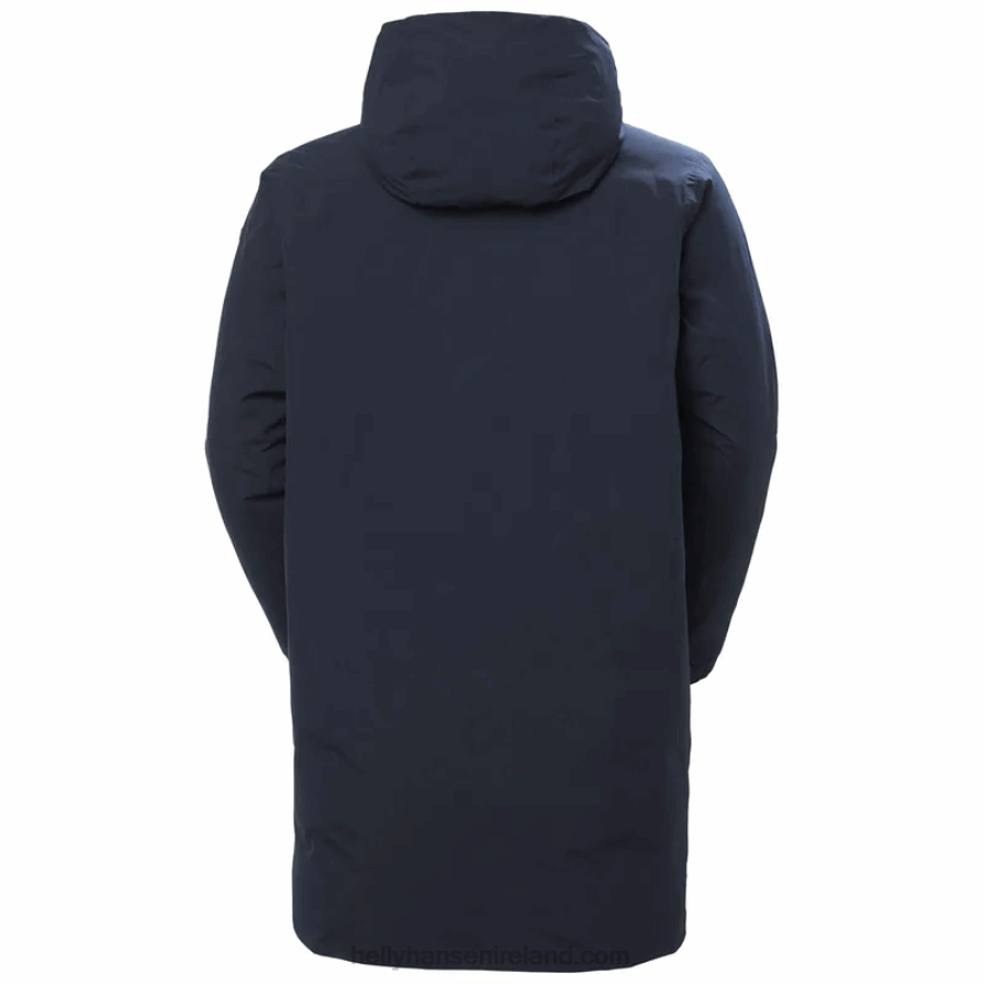 NAVY 8V222F351 Helly-Hansen MEN'S URBAN PROFESSIONAL DOWN COAT